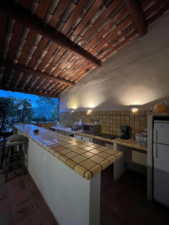 Le Cabanon Des Cigales Provencale Villa Puymeras Bagian luar foto